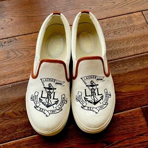 Ralph Lauren Slip On Sneakers